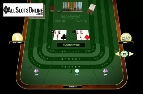 Game Screen. Baccarat (Habanero) from Habanero
