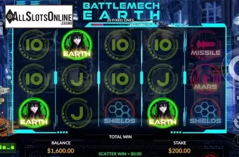 Game workflow . Battlemech Earth from Maverick