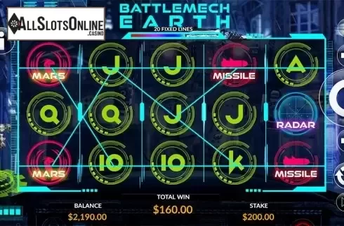 Game workflow 5. Battlemech Earth from Maverick