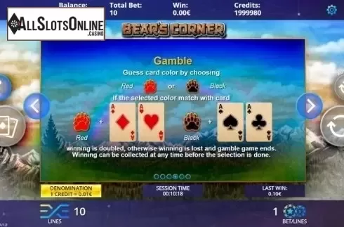 Gamble. Bears Corner from DLV