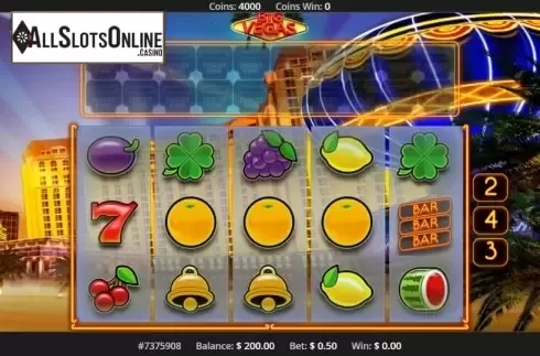 Reel Screen. Big Vegas from Concept Gaming