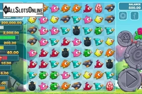 Game Screen 2. Bird Jewelled from Probability Jones