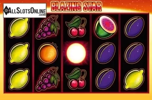 Reel screen. Blazing Star HD from Merkur