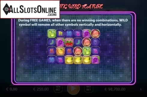 Wild Feature. Bombing Fruit from KA Gaming
