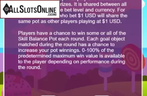Paytable 3. Candy Prize from Green Jade Games