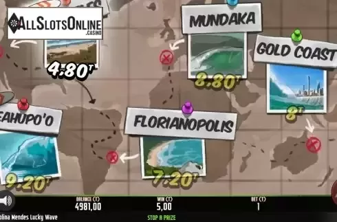 Bonus Game screen 3