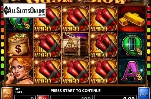 Screen3. Cash Blow from Casino Technology