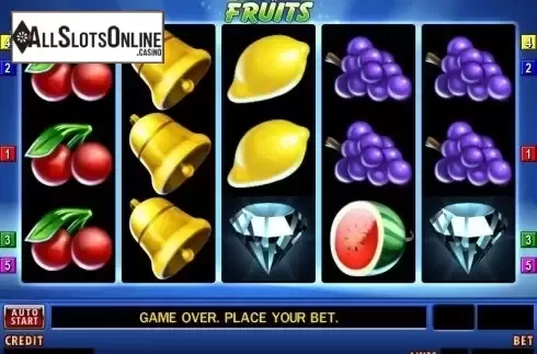 Screen3. Cash Fruits Wild from Merkur