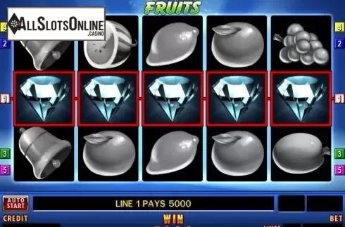 Screen5. Cash Fruits Wild from Merkur