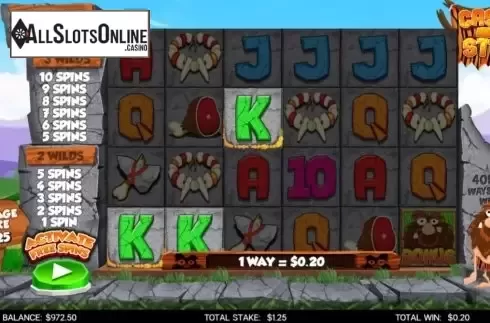 Win Screen 3. Cashed in Stone from CORE Gaming