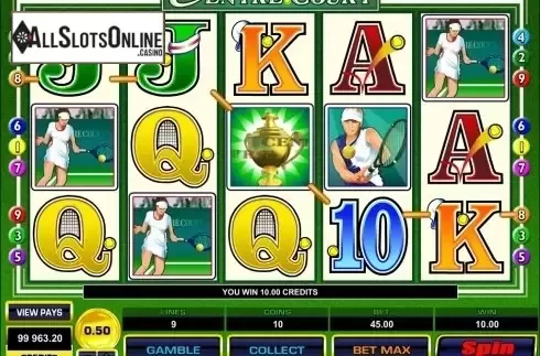 Screen5. Centre Court from Microgaming