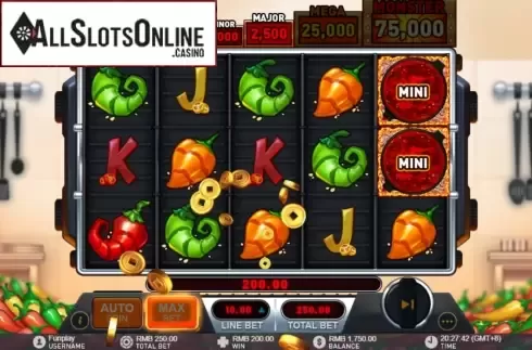 Win Screen. Chilli Surprise from GamePlay