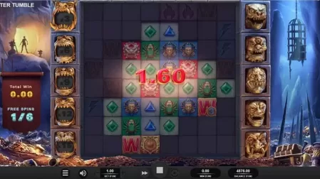 Cluster Tumble slot screenshot 4