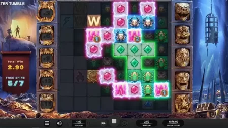 Cluster Tumble slot screenshot 6