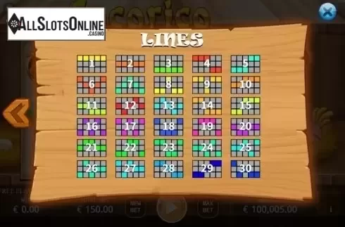 Paylines. Cocorico from KA Gaming