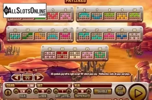 Winlines. Coyote Crash from Habanero