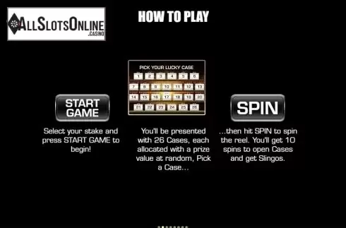 Paytable 2. Deal Or No Deal Slingo Us from Slingo Originals