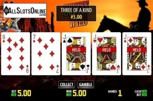 Game Screen 2. Deuces Wild (World Match) from World Match