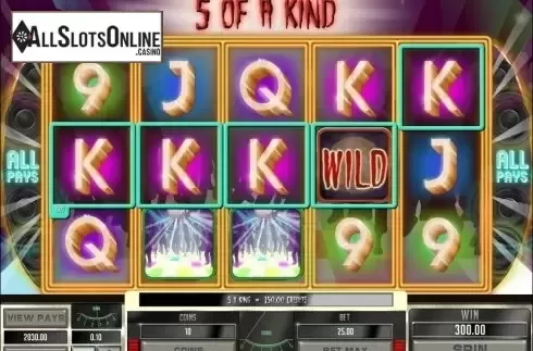 Screen9. Disco Night Fright from Microgaming