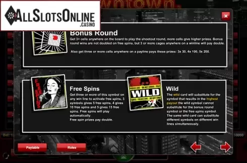 Screen4. Downtown from 1X2gaming
