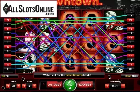 Screen5. Downtown from 1X2gaming