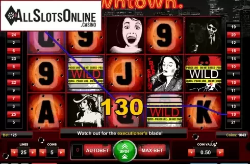 Screen7. Downtown from 1X2gaming