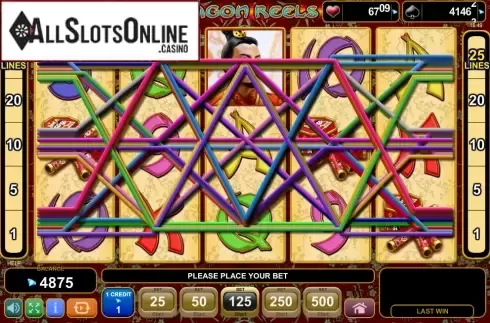 Screen7. Dragon Reels from EGT