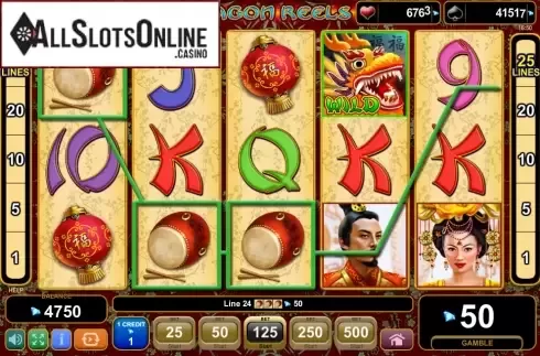 Screen9. Dragon Reels from EGT