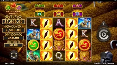Dragon's Cache slot screenshot 1