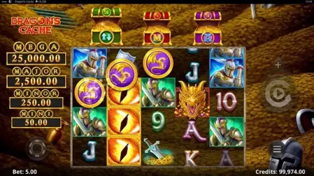 Dragon's Cache slot screenshot 4