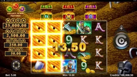 Dragon's Cache slot screenshot 2