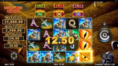 Dragon's Cache slot screenshot 3