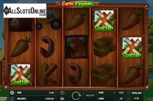 Free Spins Win Screen