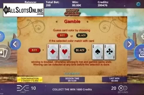 Gamble. Fast Colt from DLV