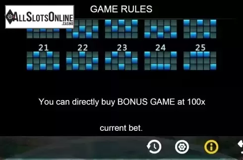 Paylines screen 2