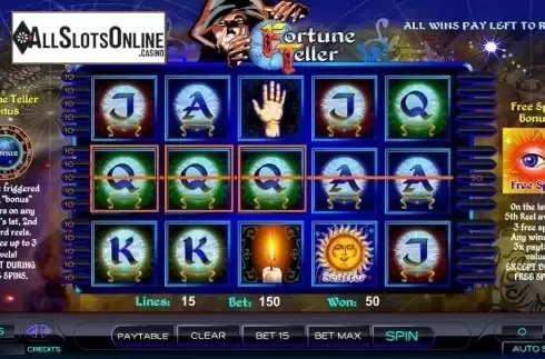 Screen 7. Fortune Teller (Amaya) from Amaya