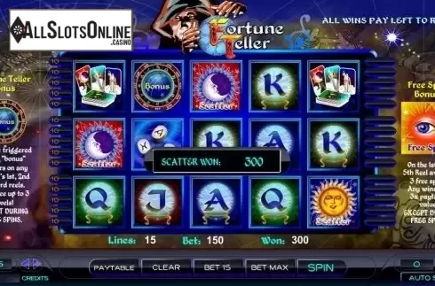 Screen 4. Fortune Teller (Amaya) from Amaya