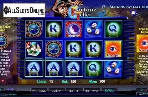 Screen 2. Fortune Teller (Amaya) from Amaya