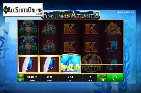 Game workflow 4. Fortune of Atlantis from Playreels