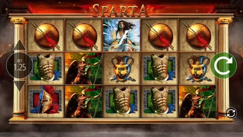 Fortunes of Sparta slot screenshot 2