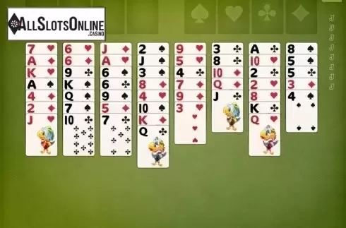 Screen 1. Freecell from Spigo