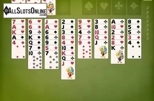 Screen 2. Freecell from Spigo