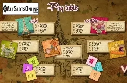 Screen2. French Twist from Booming Games