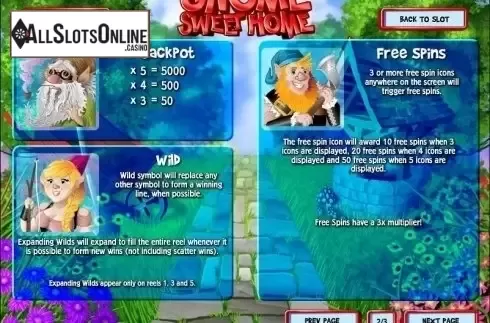 Screen3. Gnome Sweet Home from Rival Gaming