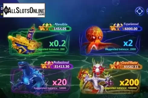 Choose room screen