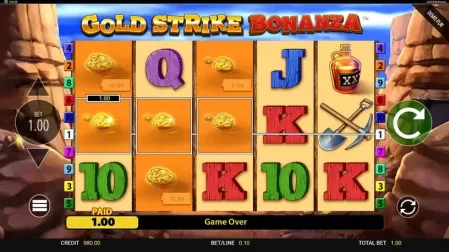 Gold Strike Bonanza slot screenshot 4
