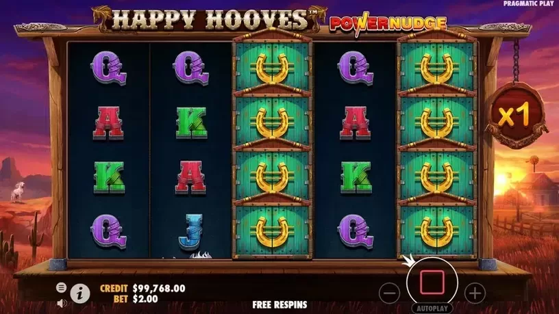 Happy Hooves slot screenshot 5