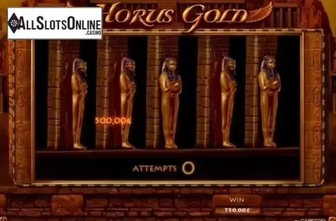 Bonus game. Horus Gold from Capecod Gaming