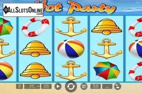Reel Screen. Hot Party from Wazdan