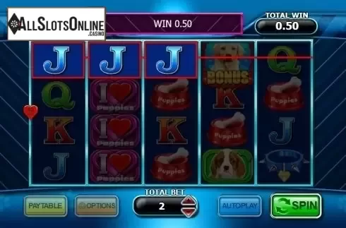 Screen 2. I Heart Puppies from CR Games